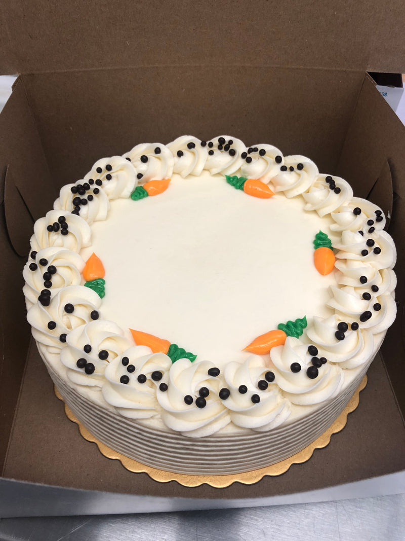 9" Carrot Cake - Pre-Order 72 Hours In Advance (Available for Store Pick-Up Only)