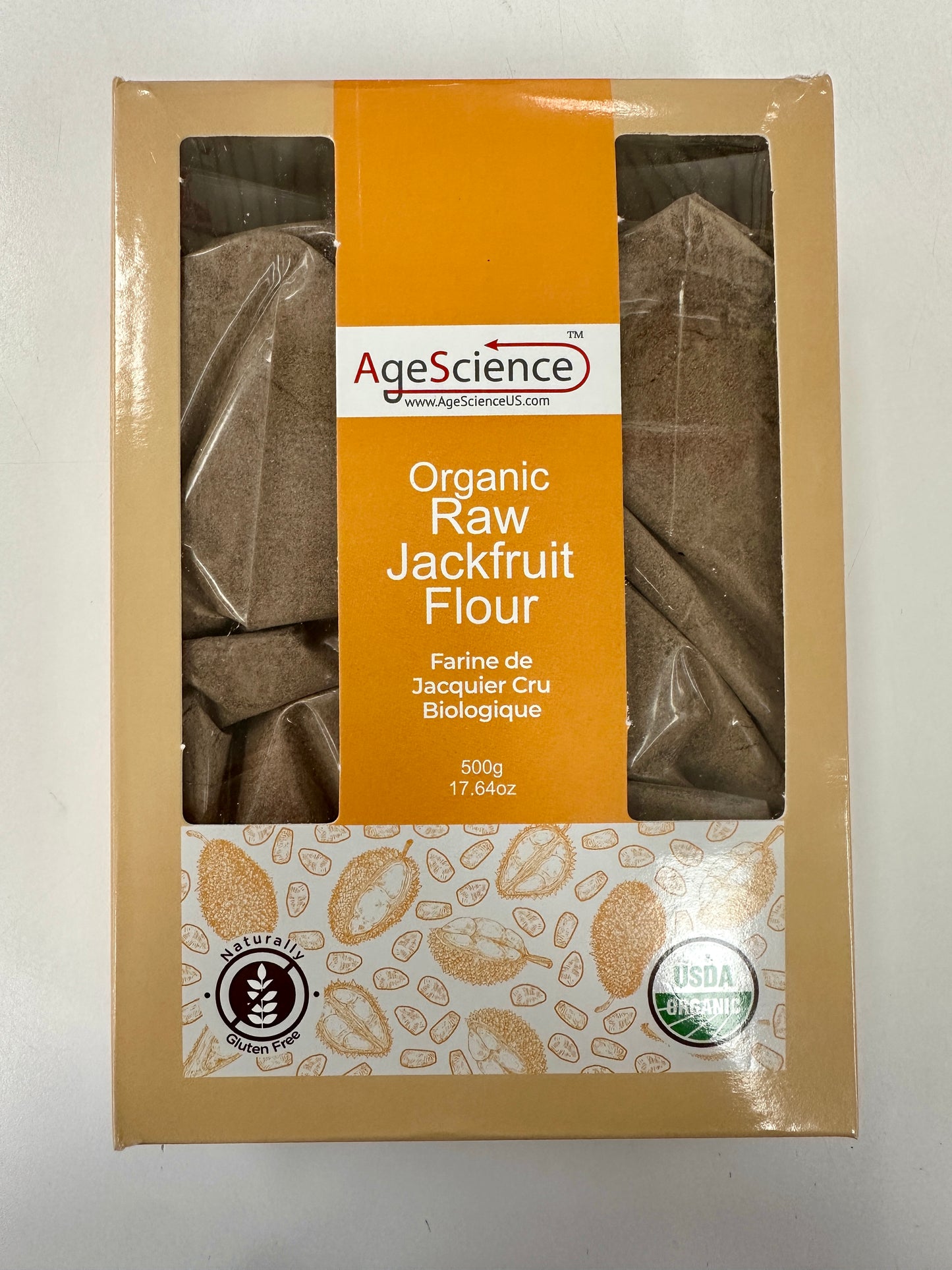 Organic Raw Jackfruit Flour By Age Science