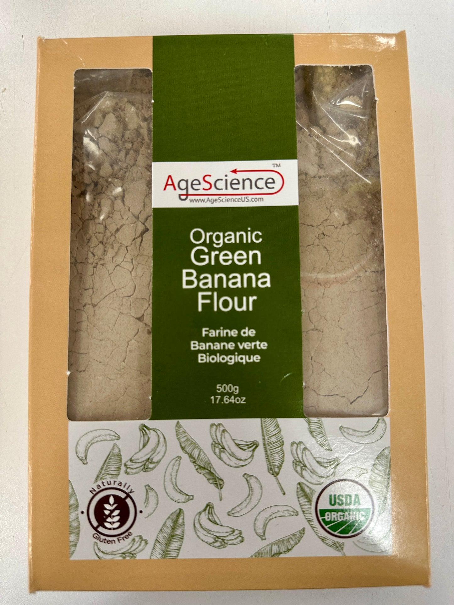 Organic Green Banana Flour By Age Science