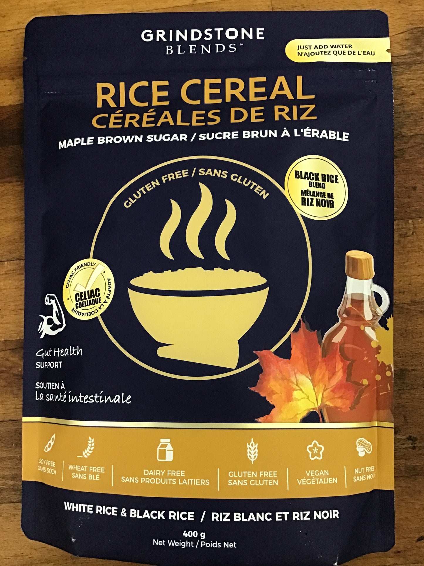 Maple Brown Sugar Rice Cereal By Grindstone Blends
