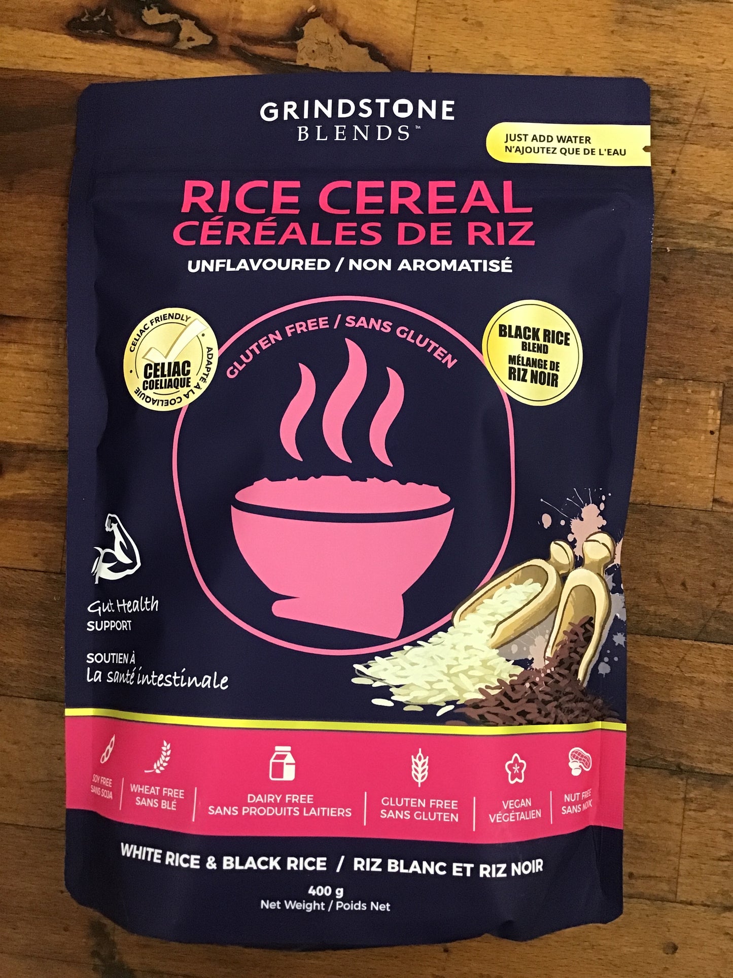 Unflavoured Rice Cereal By Grindstone Blends