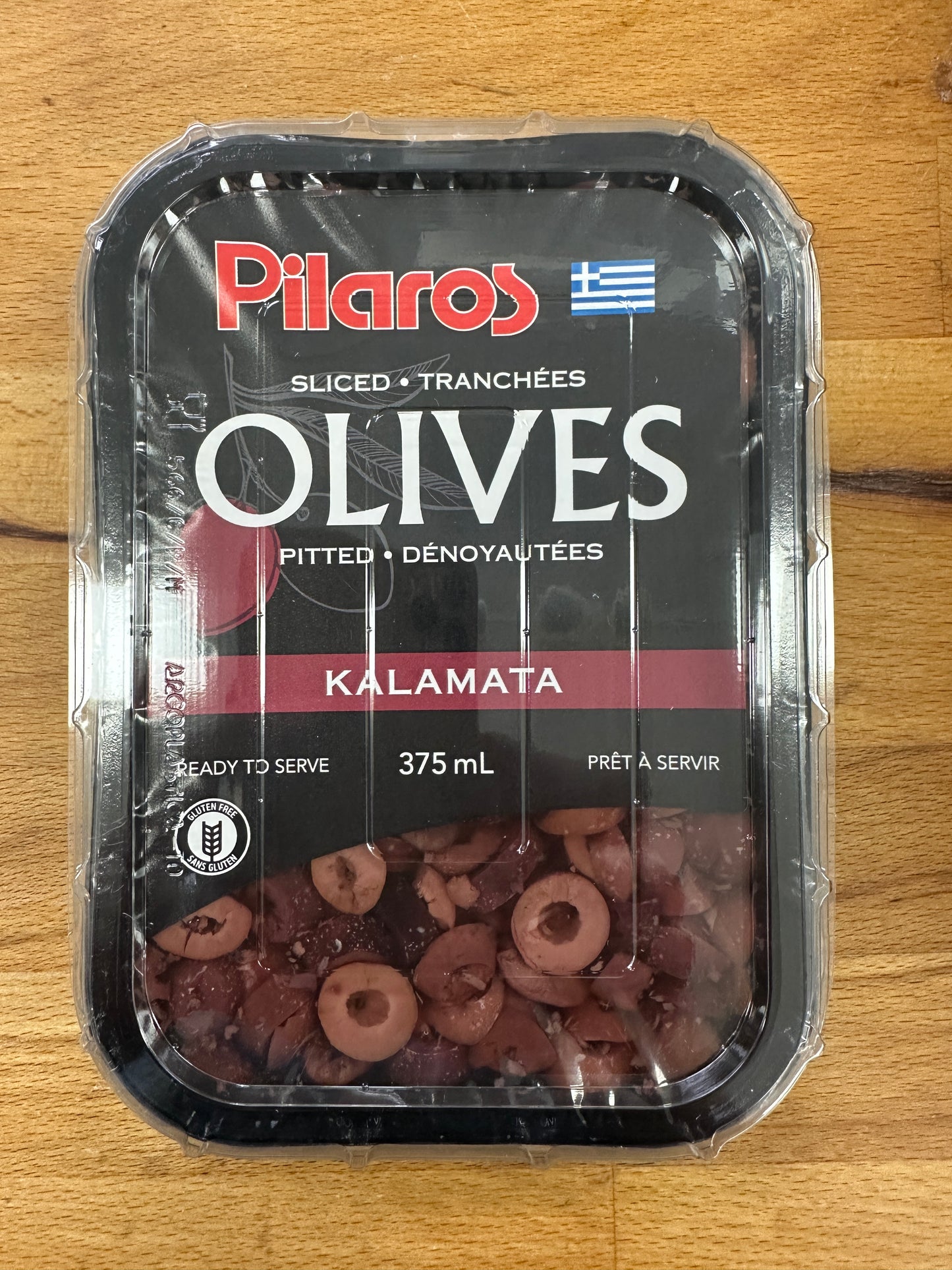 Kalamata Sliced Olive Tray 375ml