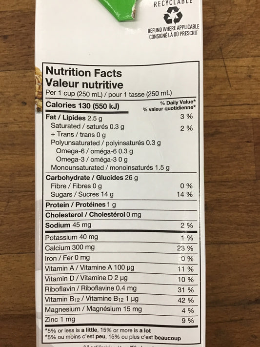 Original Rice Milk By Natur-a