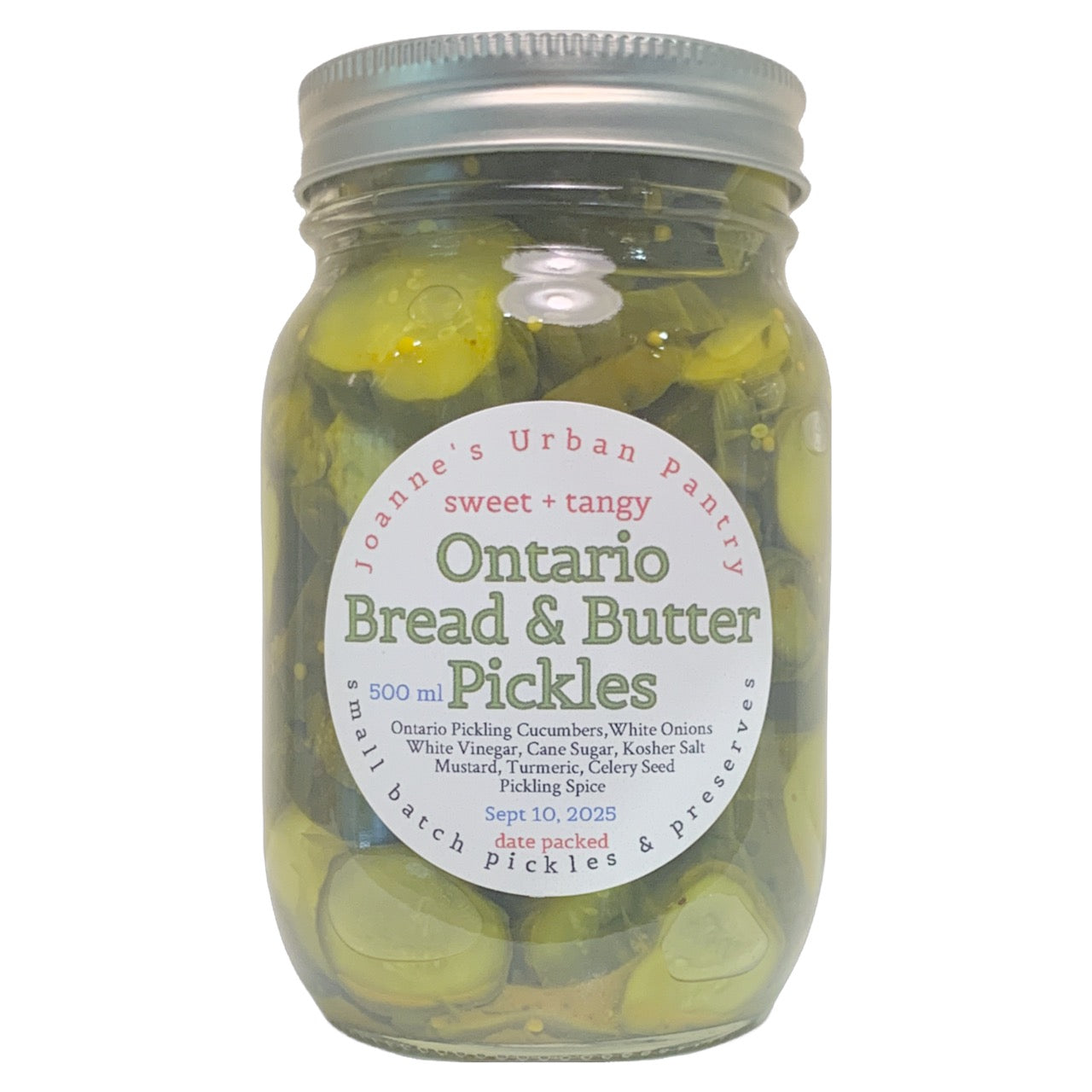 Ontario Bread & Butter Pickles