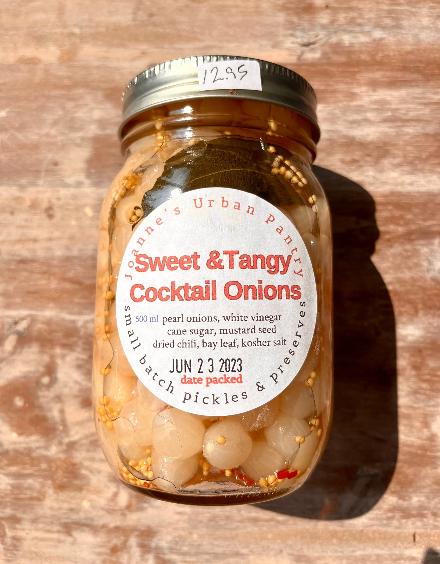 Oignons cocktail sucrés et acidulés