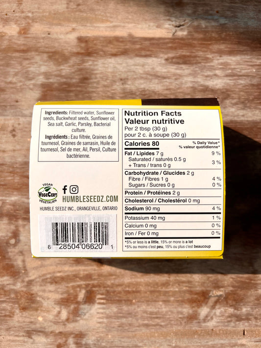 Fromage à la crème végétalien de Humble Seedz