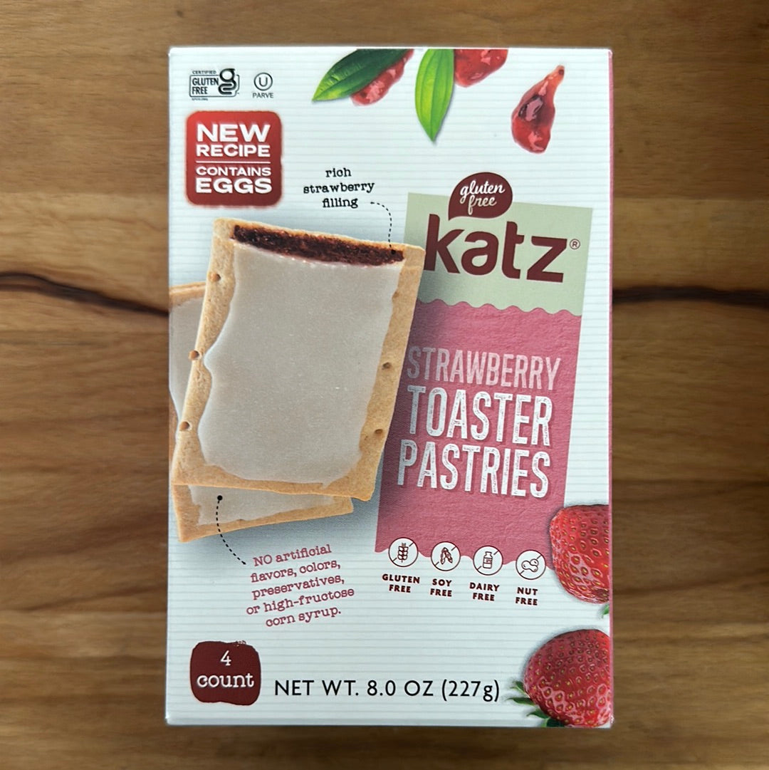 Toaster Pastries Strawberry (Pop Tarts) By Katz The Bread Essentials