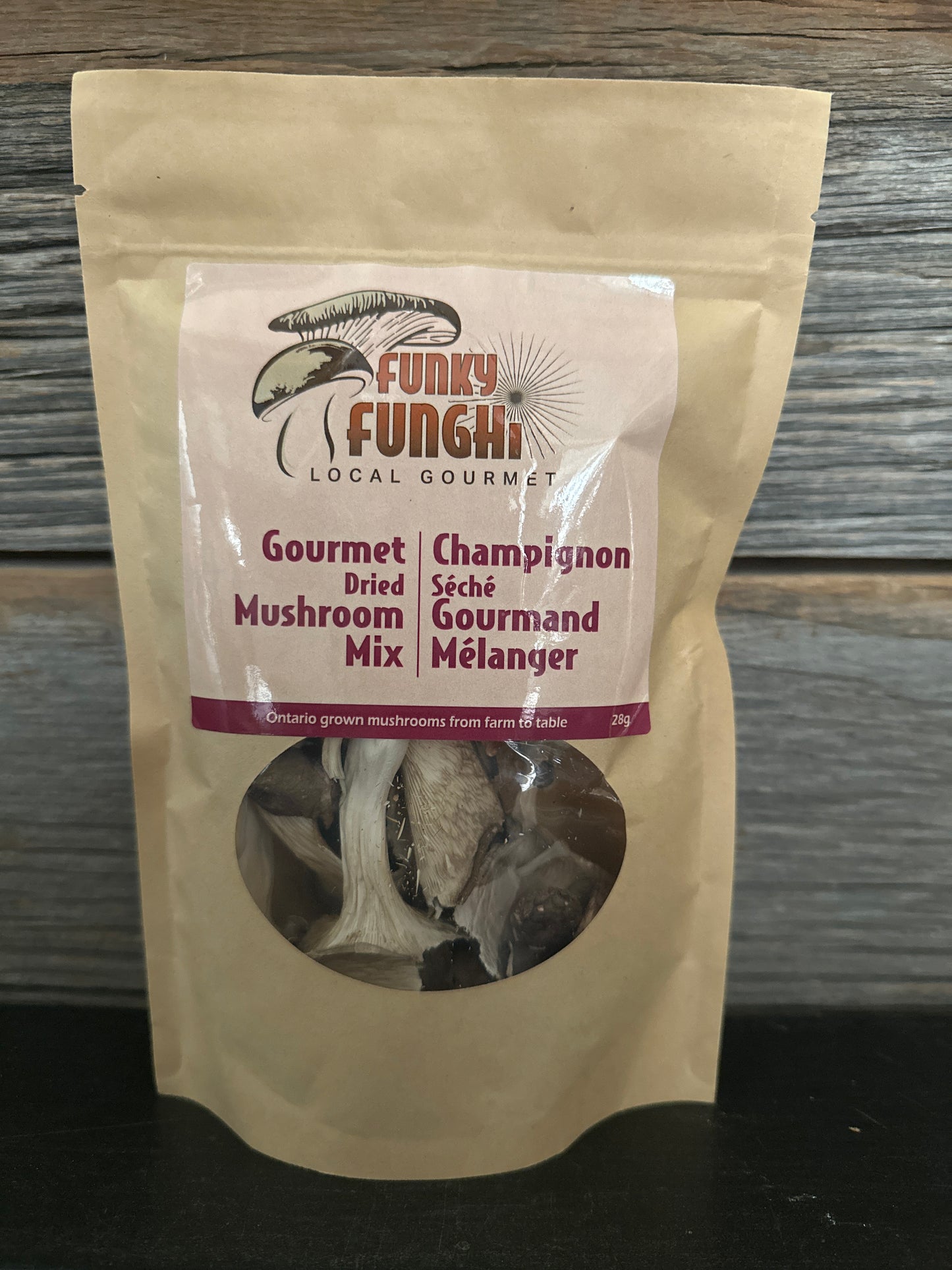 Gourmet Dried Mushroom Mix by Funky Funghi