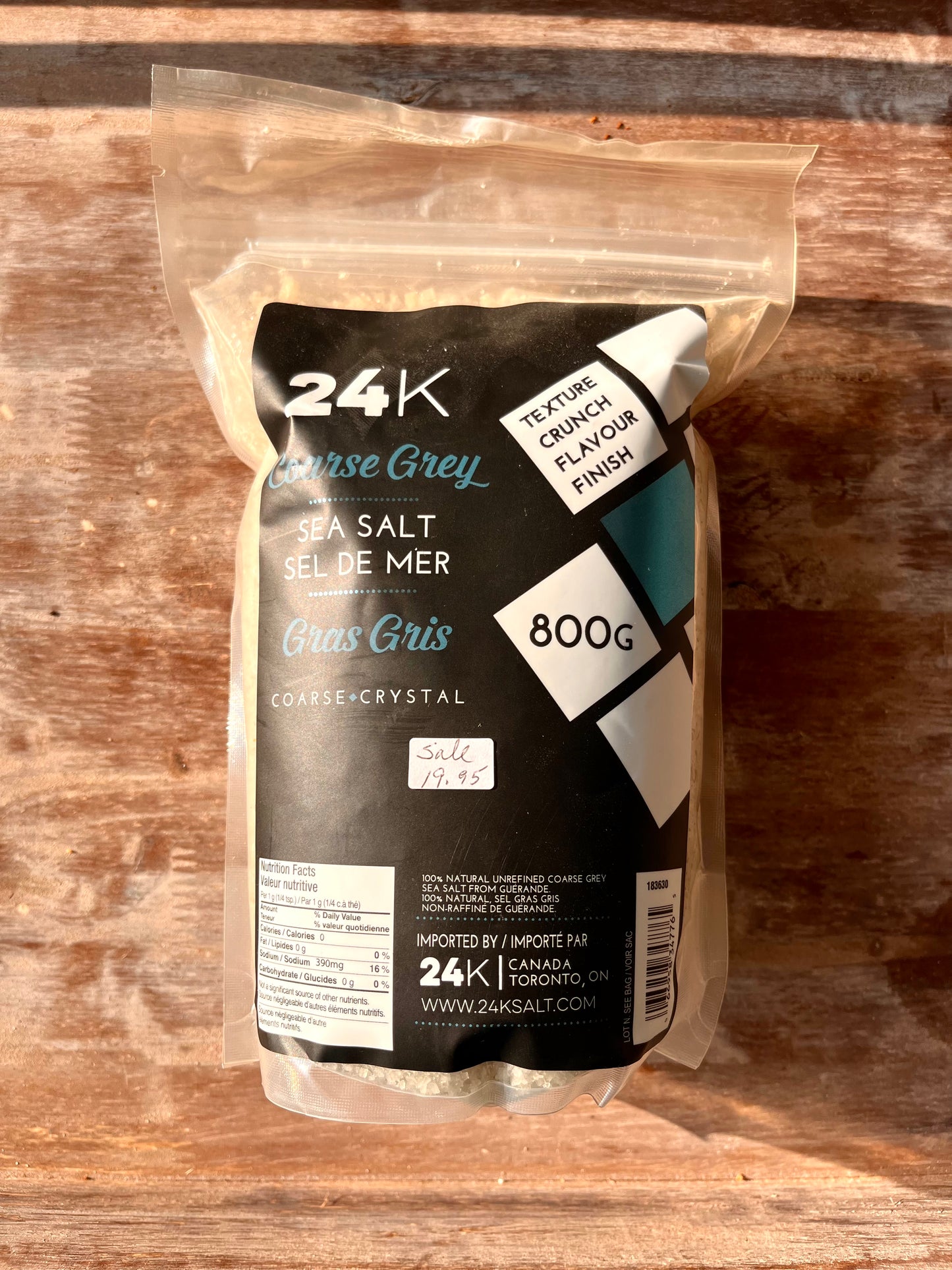 Sel Marin Gris Fin 900g