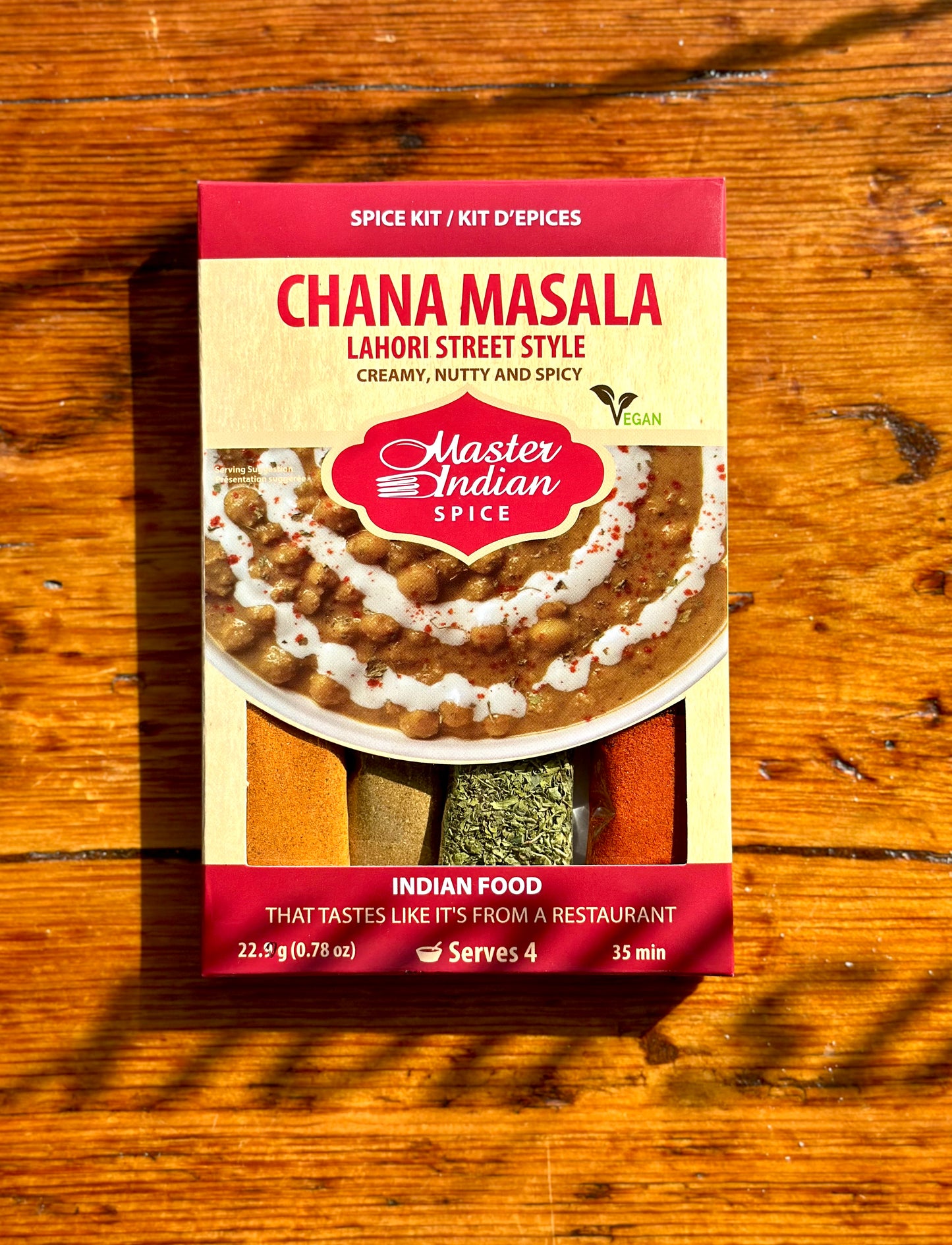 Chana Masala Spice Kit By Master Indian Spice