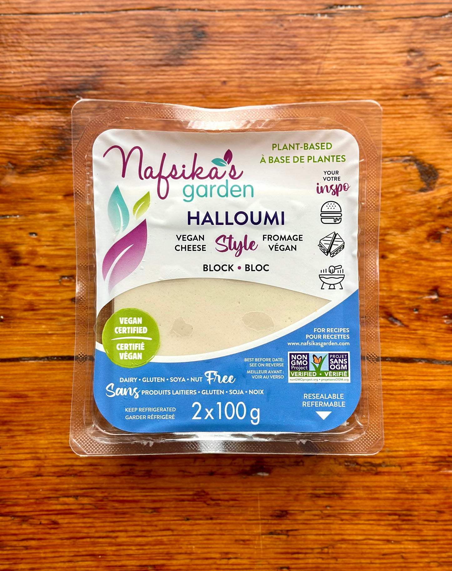Vegan Halloumi Style Block By Nafsikas Garden (200g)