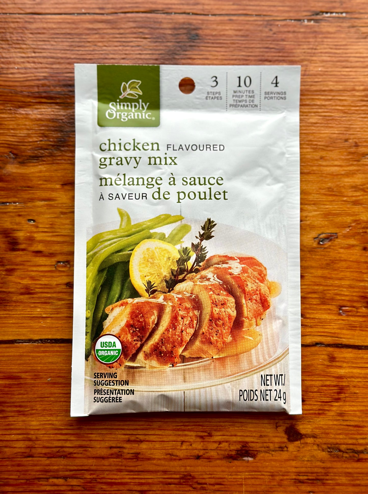 Chicken Flavoured Gravy Mix By Simply Organic