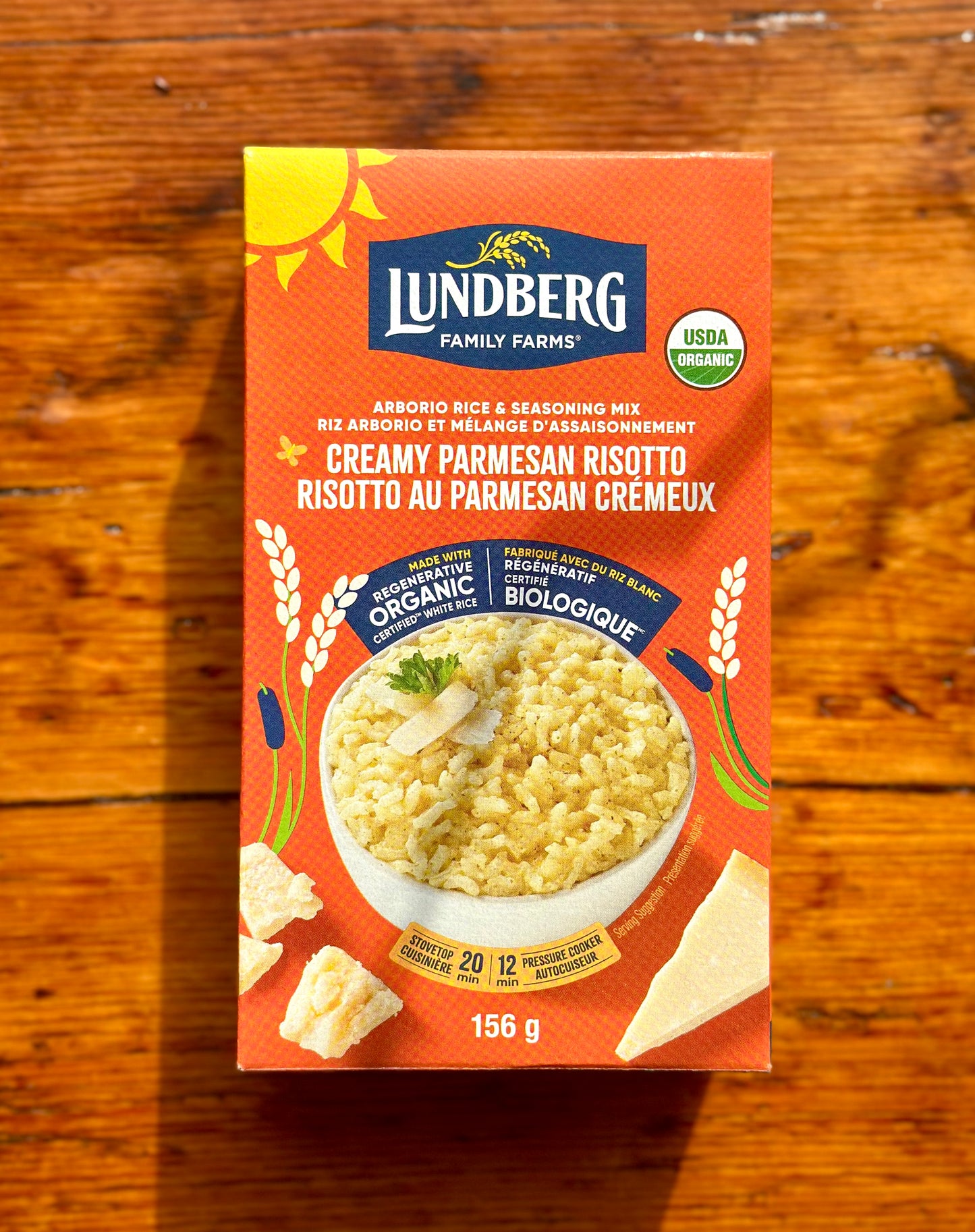 Creamy Parmesan Risotto By Lundberg