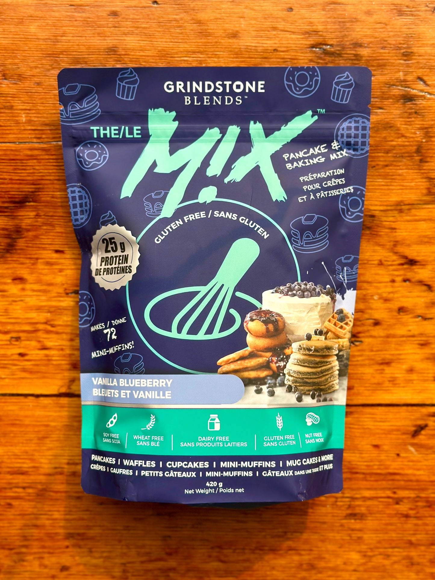 Vanilla Blueberry Mix By Grindstone Blends