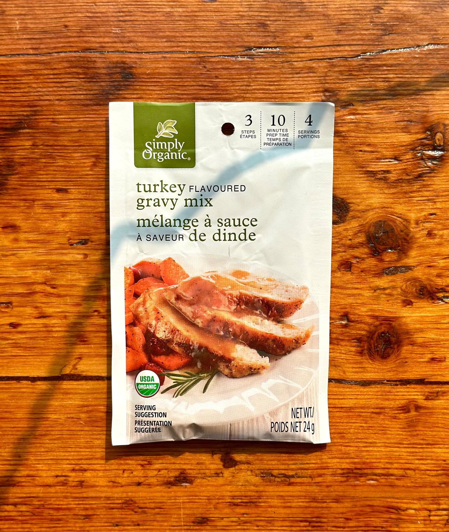 Mélange pour sauce brune de Simply Organic