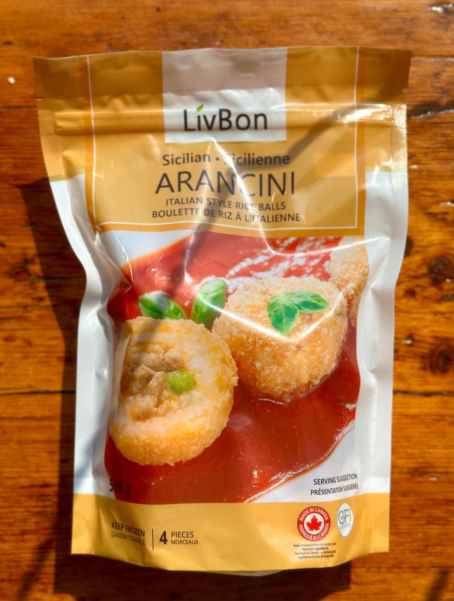Sicilian Arancini By Livbon (4 Pieces - 5 oz)