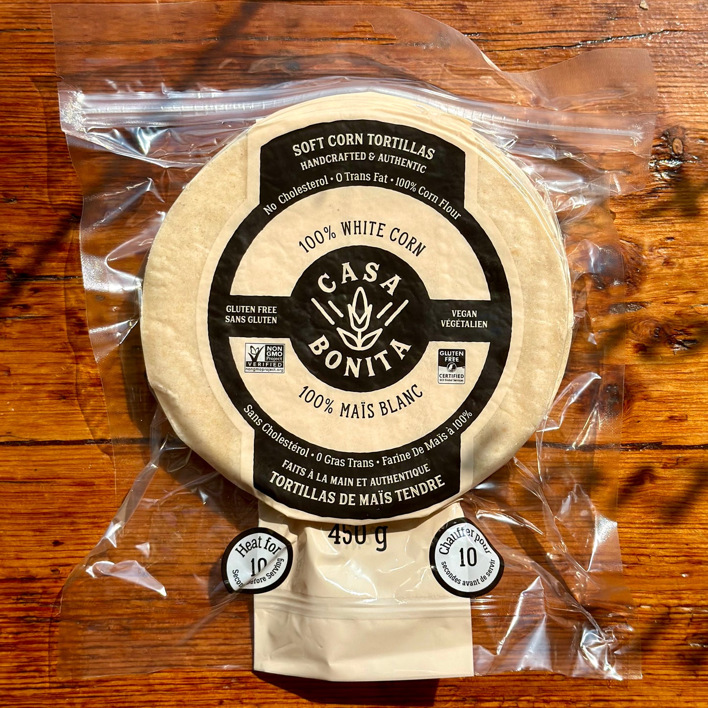 White Corn Soft Tortillas By Casa Bonita