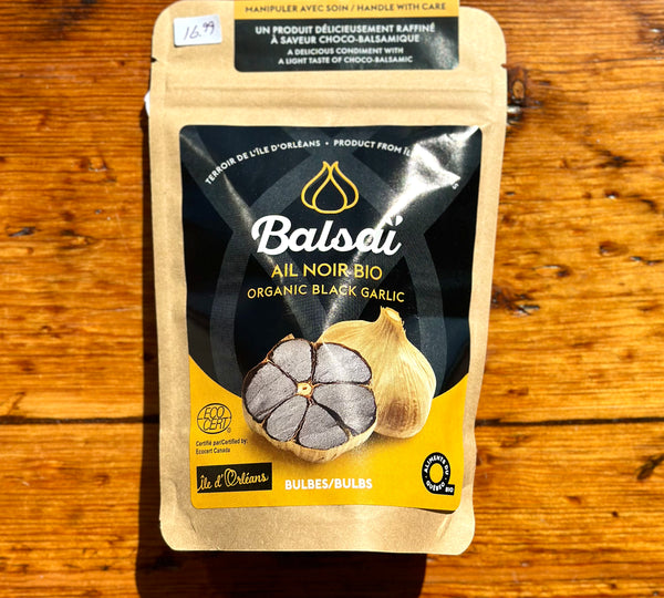 Black Garlic Bulbs By Balsai