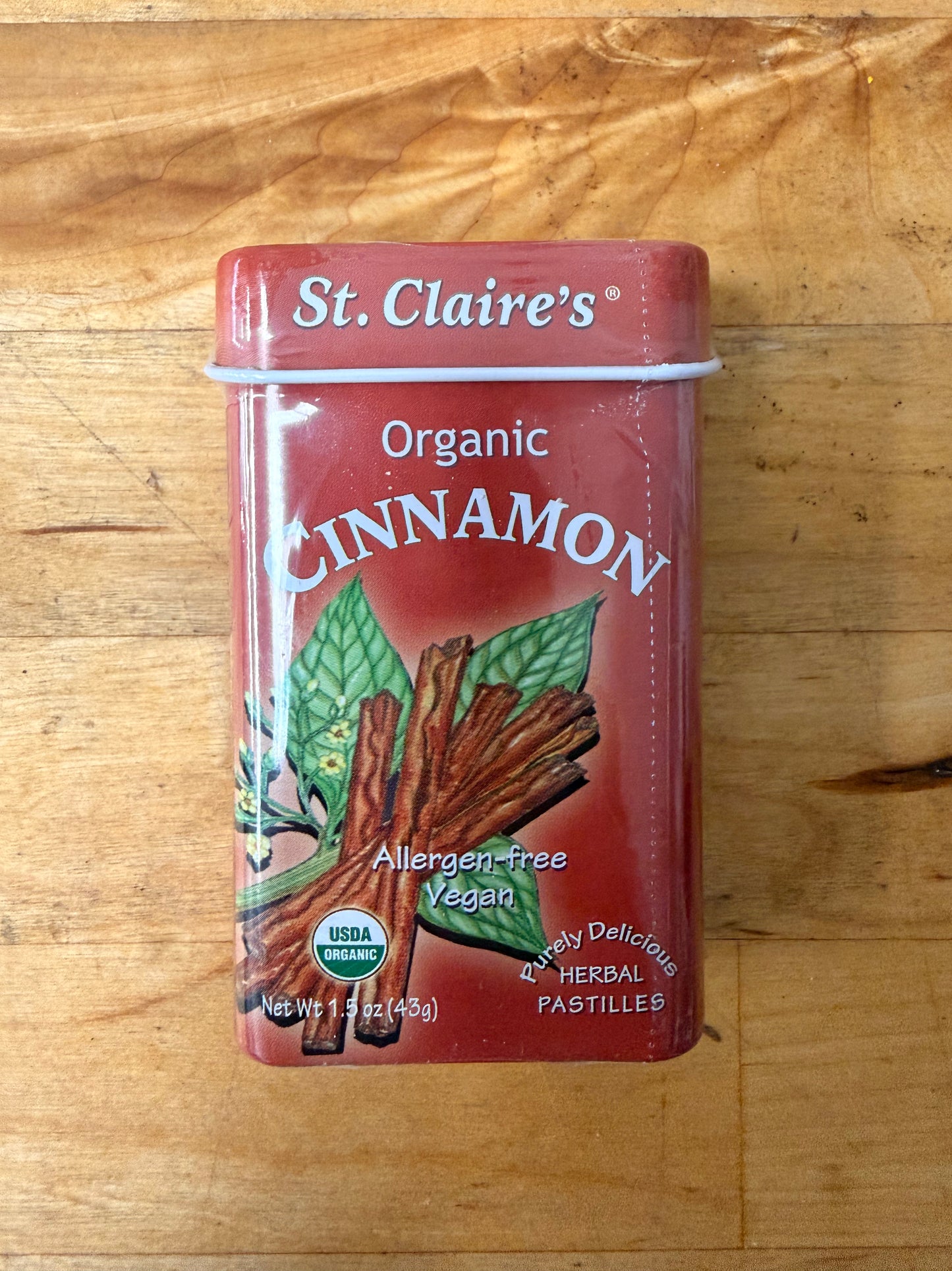 Organic Herbal Pastilles By St-Claire's