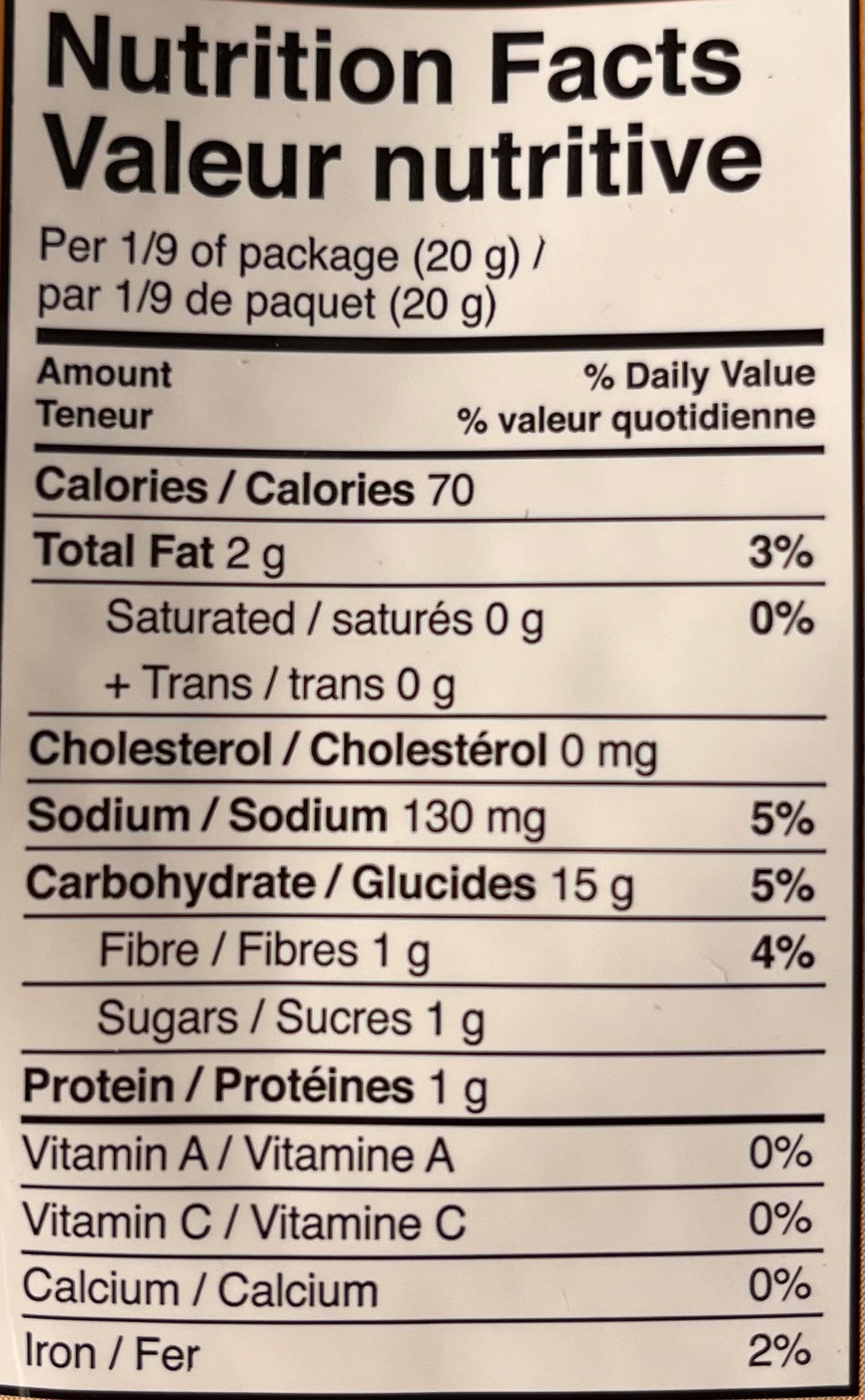 Croûtons PaneRiso aux herbes et à l'ail