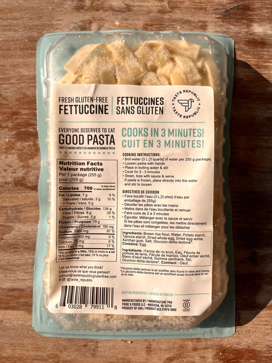 Fettuccine par Taste Republic