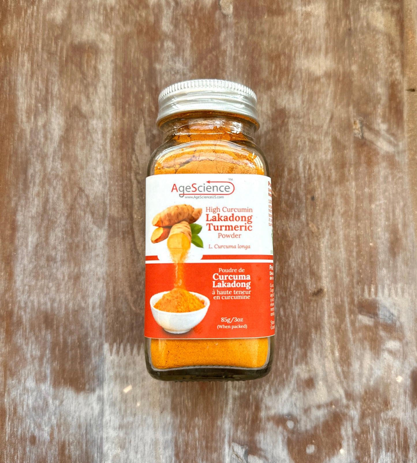 Lakadong Turmeric Powder By AgeScience