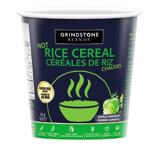 Apple Cinnamon Hot Rice Cereal Cup By Grindstone Blends