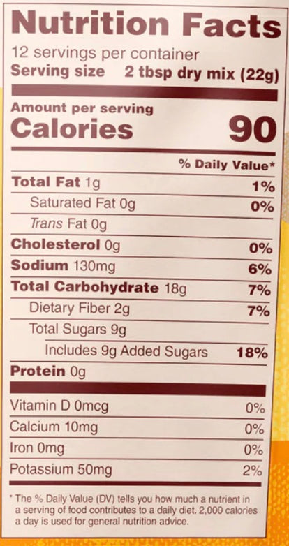 Oatmeal Cinnamon Cookie Mix By Autumn Sons