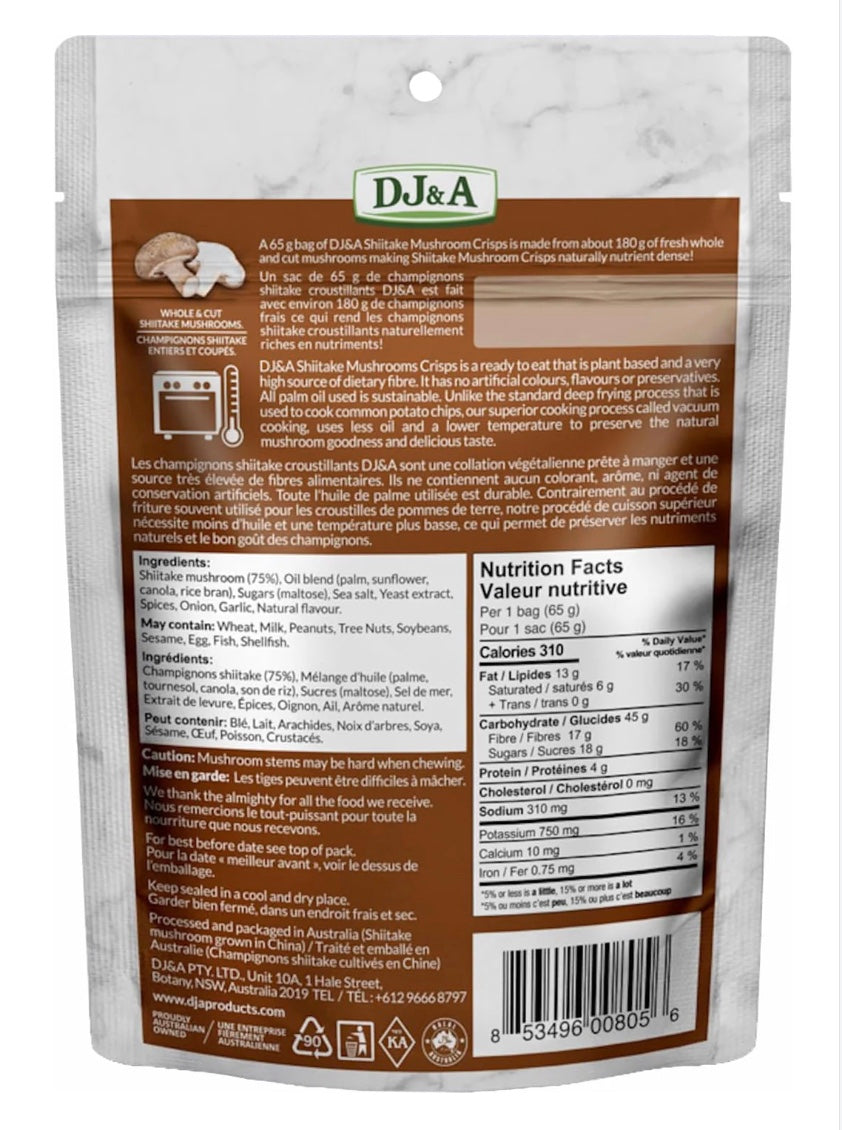 Champignons Crisp Fire Rosted