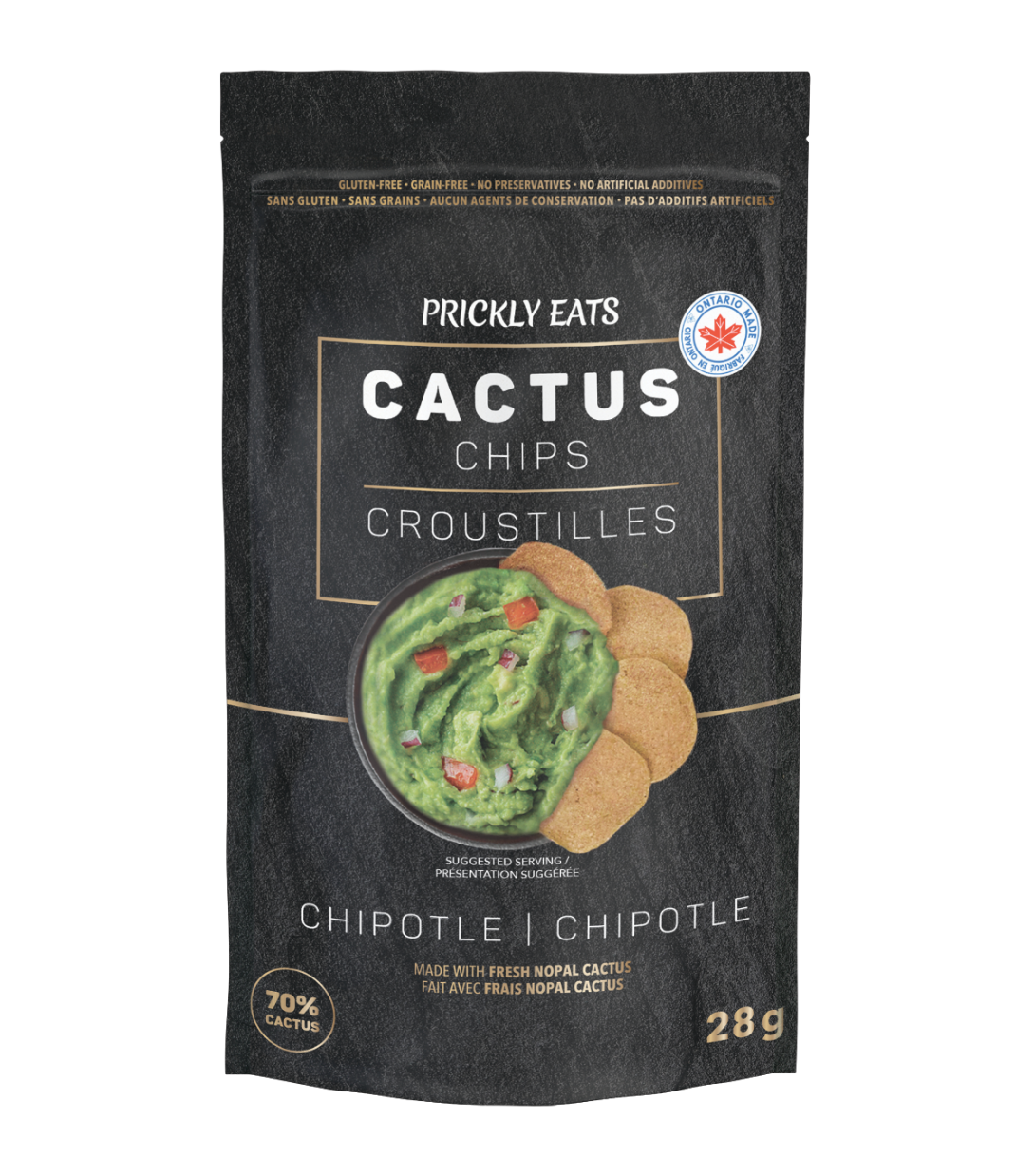 Cactus Chipotle Chips by Healthy Pricks
