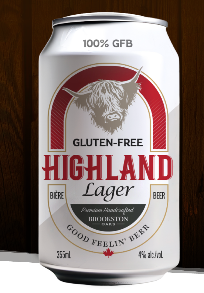 Brookston Highland Lager - Can (Need to be 19 years old to buy)