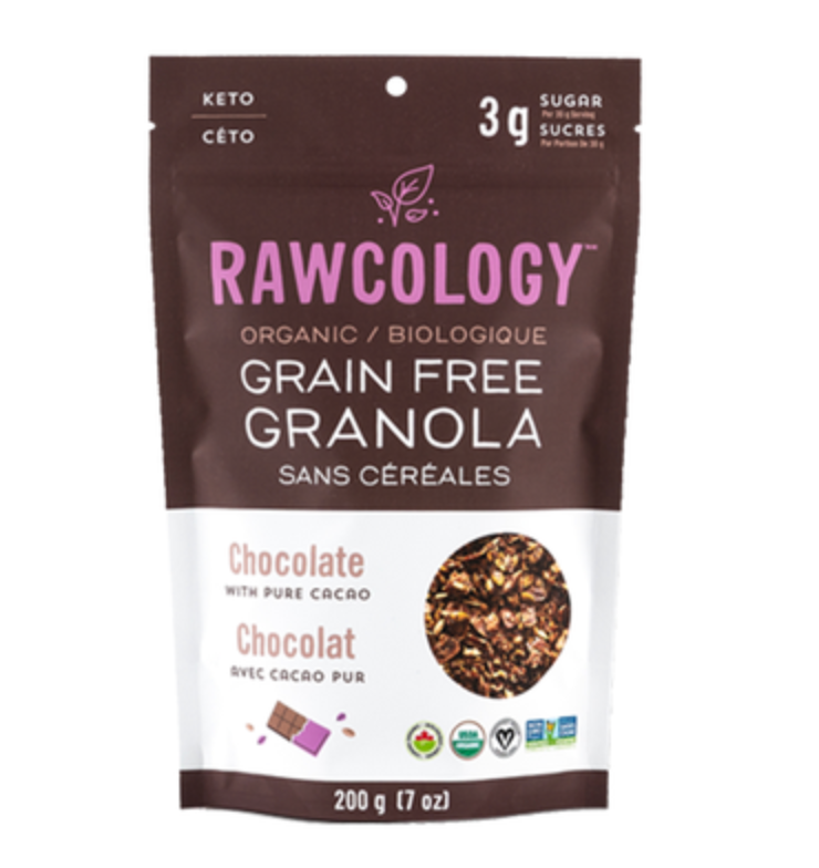 Organic Strawberry Grain Free Granola By Rawcology (Copy)