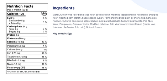 Traditional English Muffins By Kinnikinnick