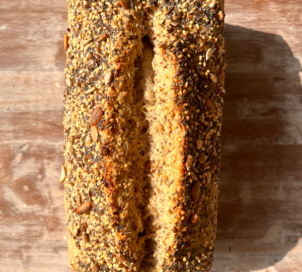 Pain au levain multigrains