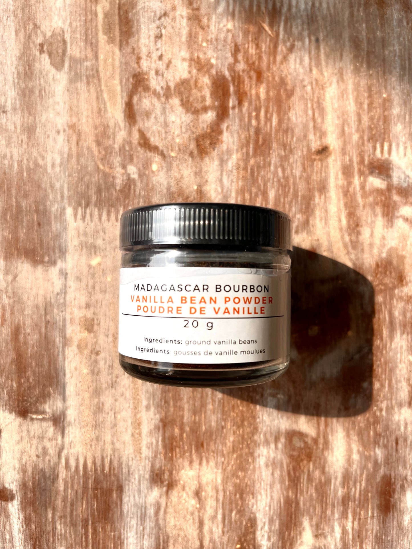 Gousses de vanille moulues pures de Madagascar