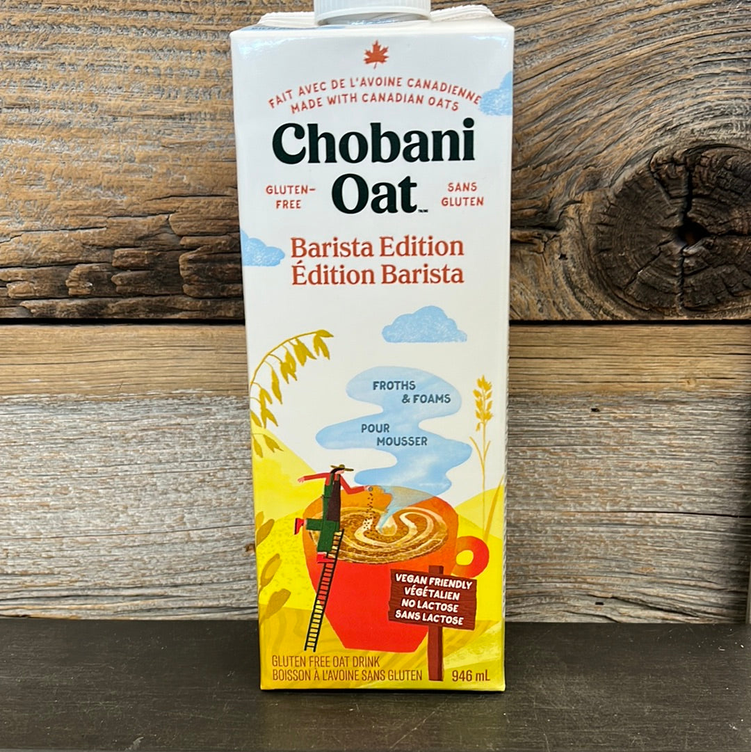 Lait d'avoine Chobani Barista