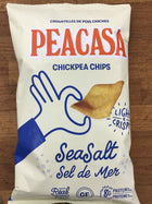 Sea Salt Chickpea Chips By Peacasa