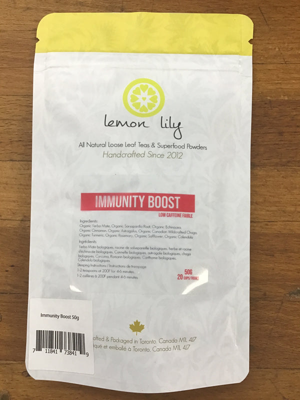 Immunity Boost Low Caffeine By Lemon Lily