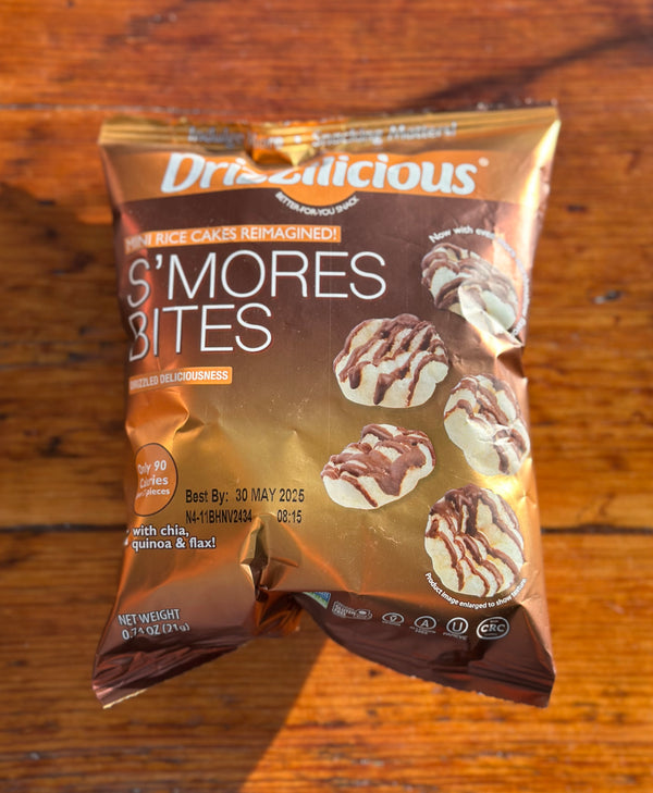 Mini Rice Cakes S’mores Bites By Drizzilicious