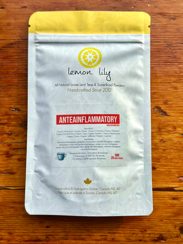 AnTeaInflammatory Caffeine Free Tea By Lemon Lily