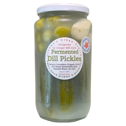 Cornichons fermentés à l'aneth