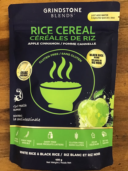 Apple Cinnamon Rice Cereal By Grindstone Blends
