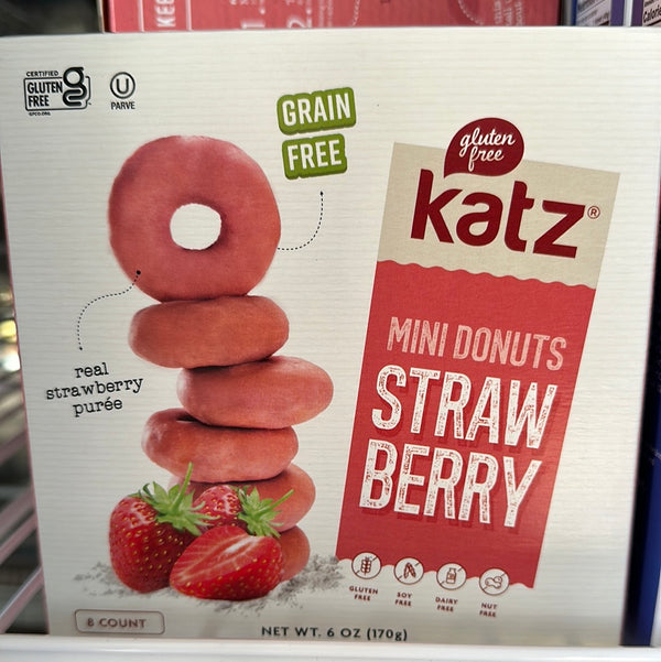 Strawberry Mini Donuts By Katz