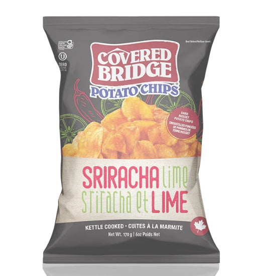 Covered Bridge Potato Chips With Sriracha Lime