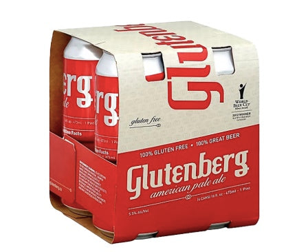 Glutenberg Pale Ale - 4x473ml (Need to be 19 years old to buy)