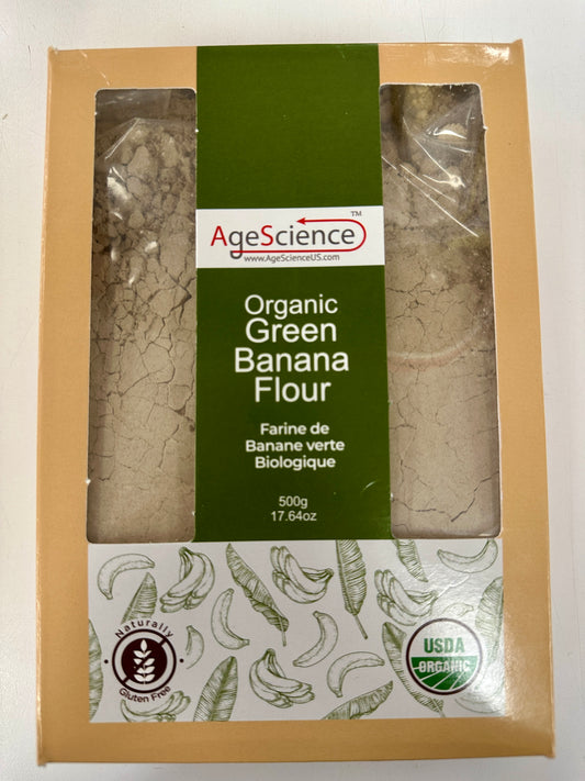 Organic Green Banana Flour By Age Science
