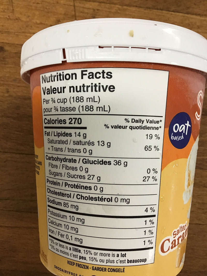 Dairy-Free Salted Caramel Ice Cream By Sno
