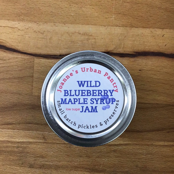 Wild Blueberry Maple Syrup Jam 250ml by Joanne’s Urban Pantry