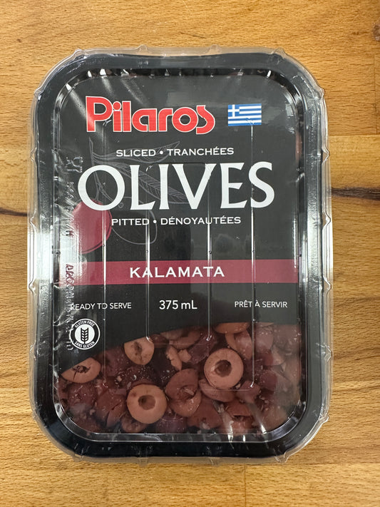 Kalamata Sliced Olive Tray 375ml