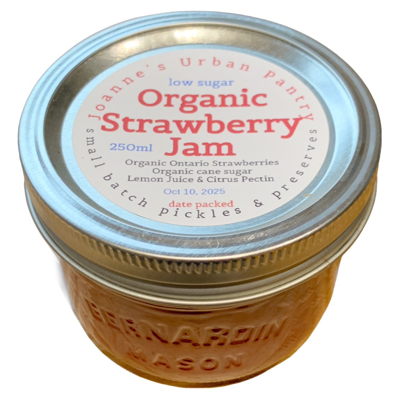 Organic Strawberry Jam by Joanne’s Pantry